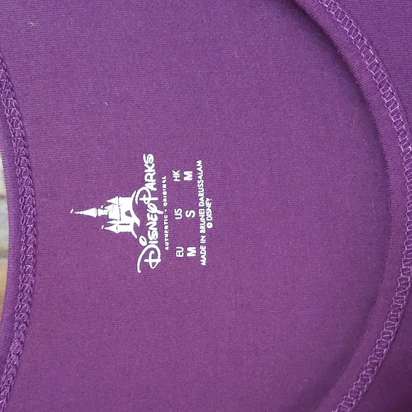 Disney Beauty & The Beast Purple Belle Bling T-Shirt - Small - Picture 3 of 5